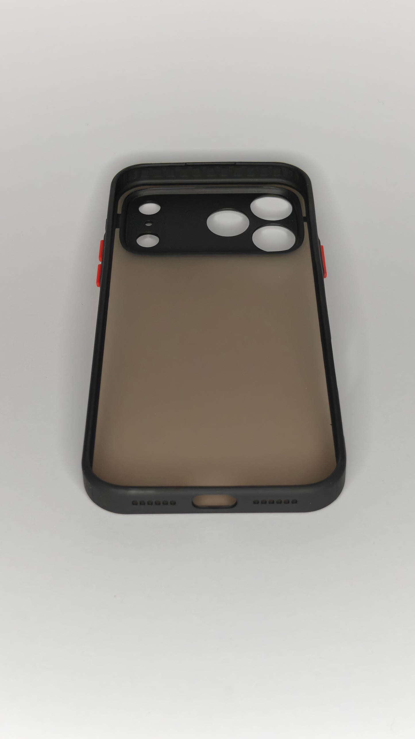 iPhone 17 Pro Max dėklas su permatoma nugarėlė
