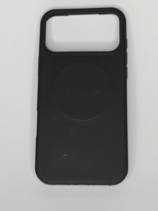 iPhone 17 Pro Max Juodas dėklas su Magsafe
