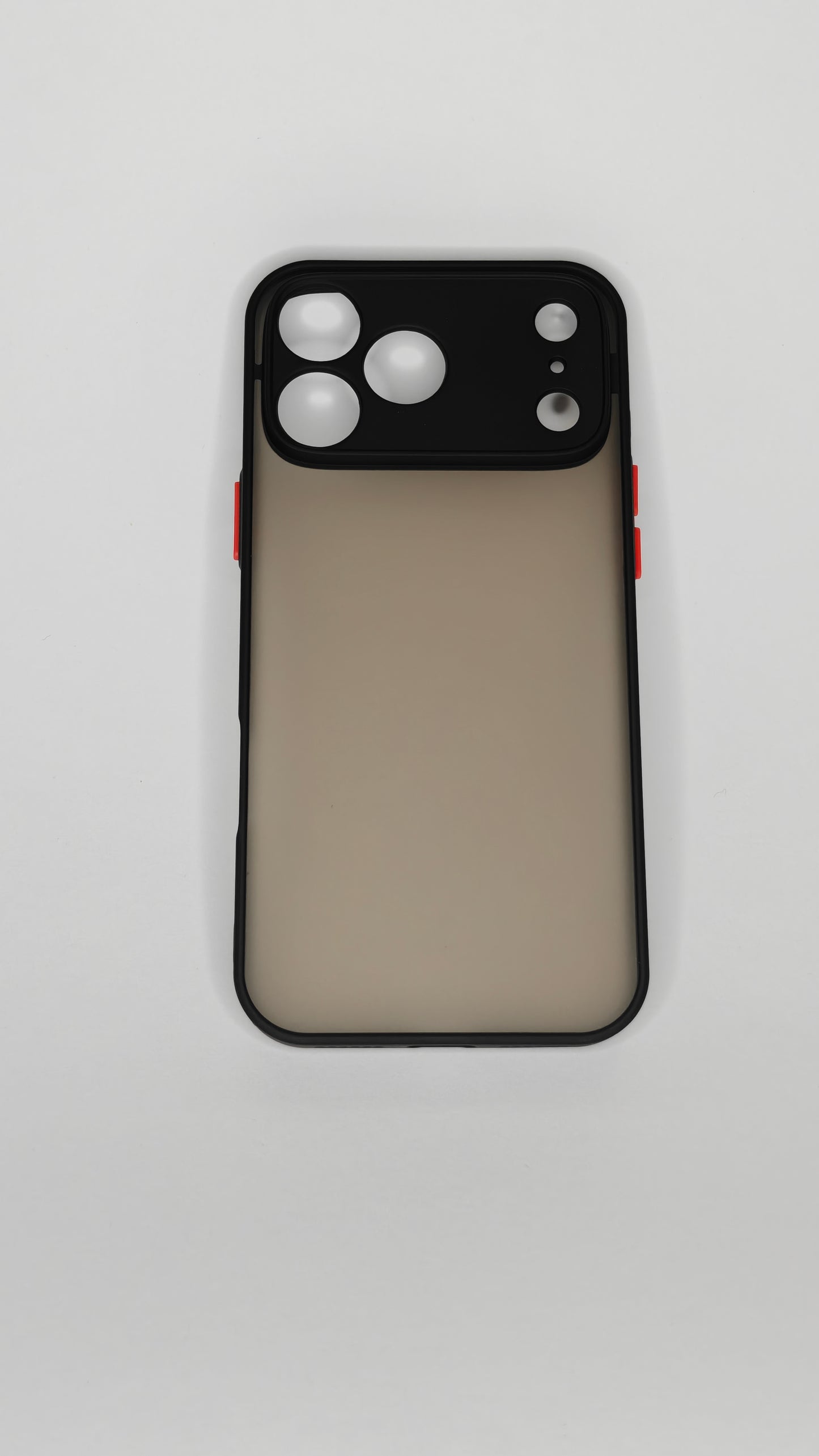 iPhone 17 Pro Max dėklas su permatoma nugarėlė