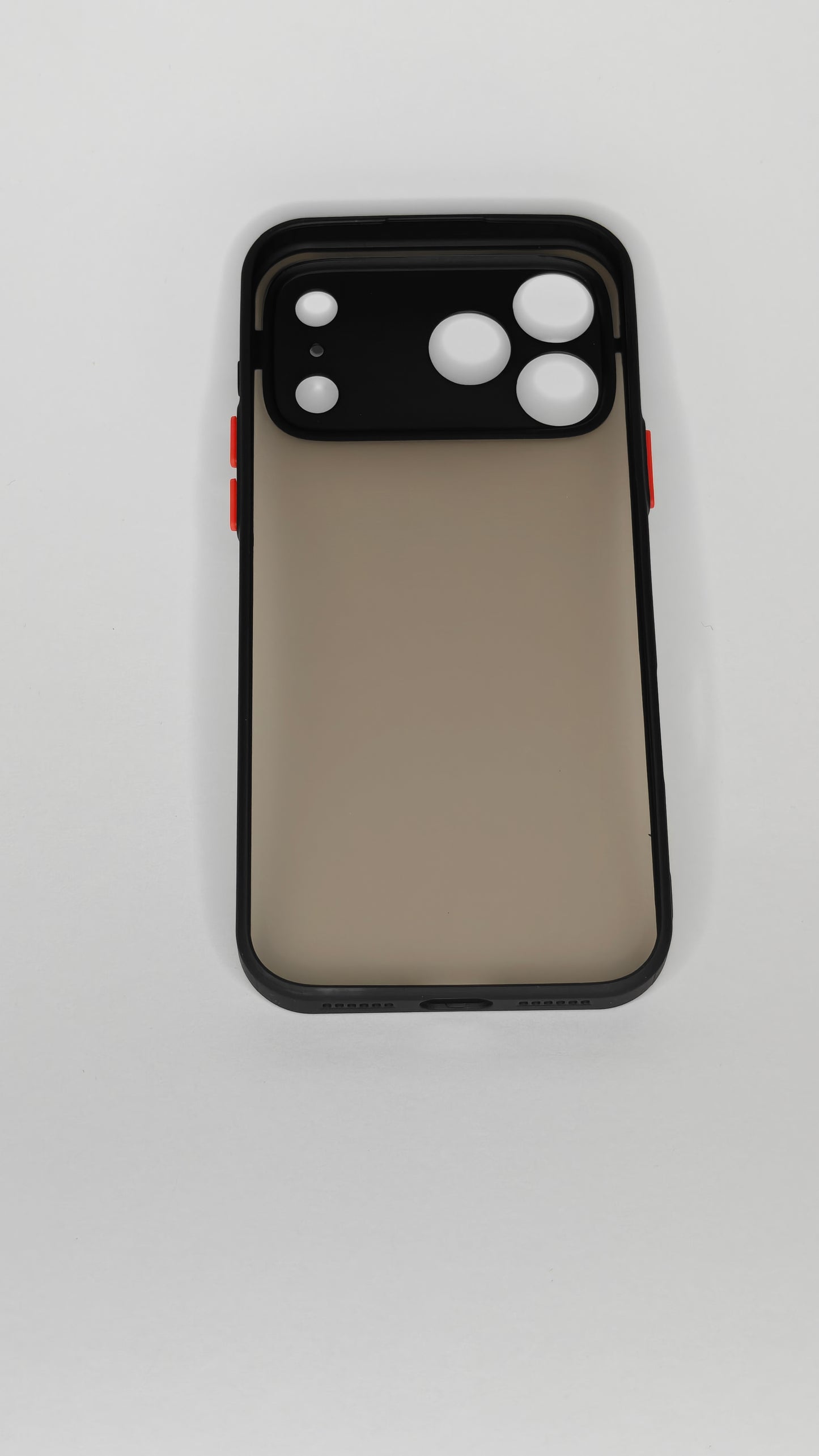 iPhone 17 Pro Max dėklas su permatoma nugarėlė