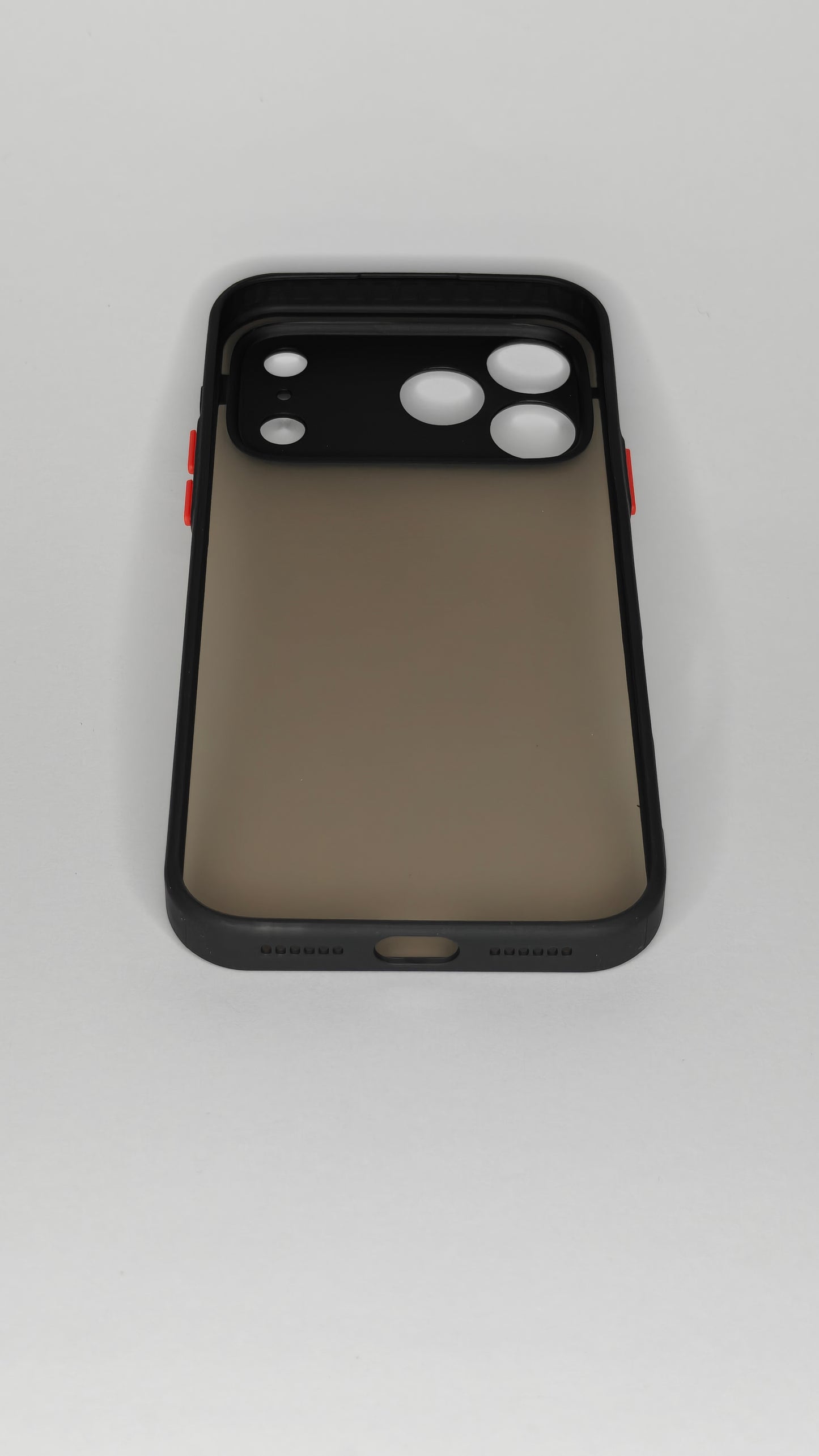 iPhone 17 Pro Max dėklas su permatoma nugarėlė