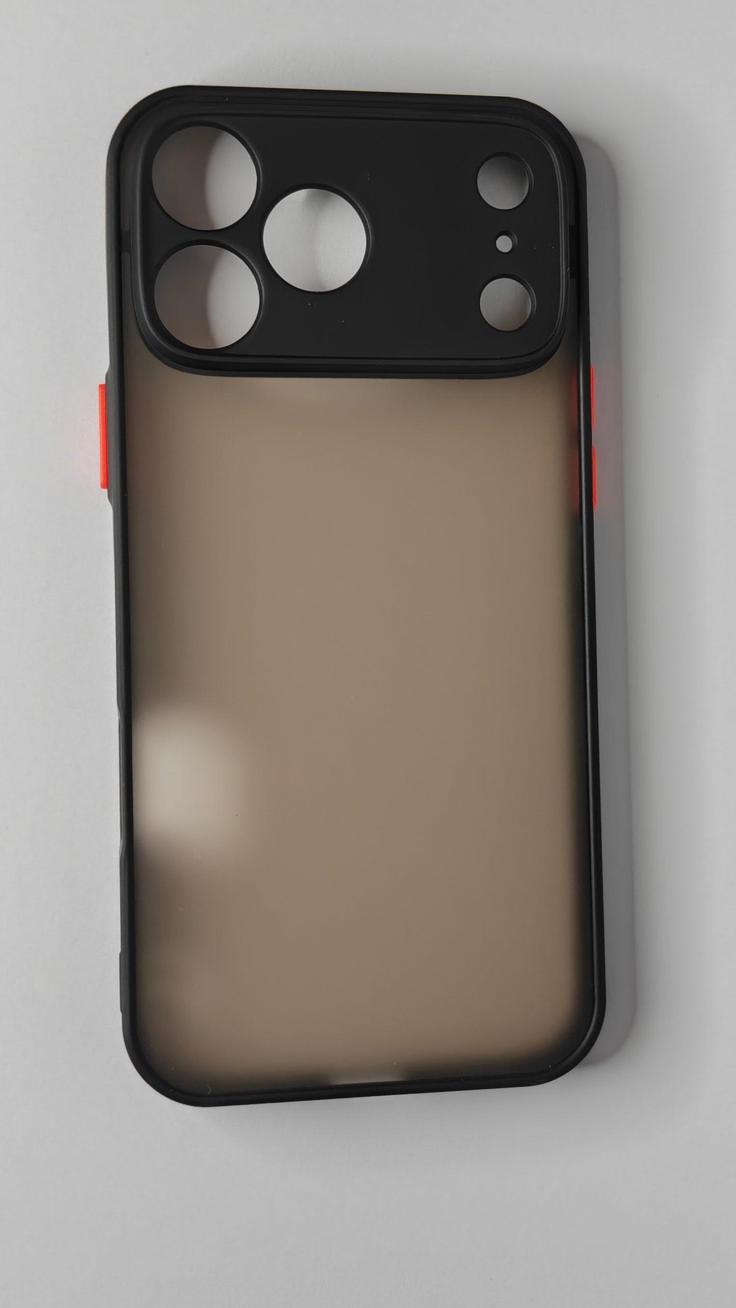 iPhone 17 Pro Max dėklas su permatoma nugarėlė